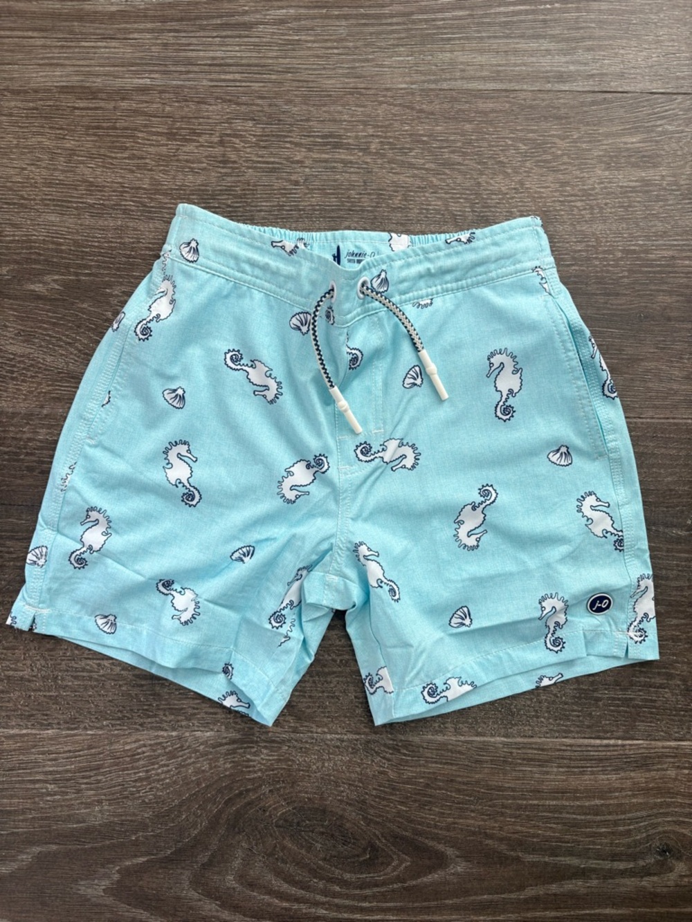 Johnnie-O Under the Sea Swim Trunks - Size 8 NEW!